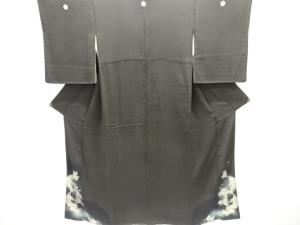 アンティーク　錦紗松鶴模様刺繍留袖